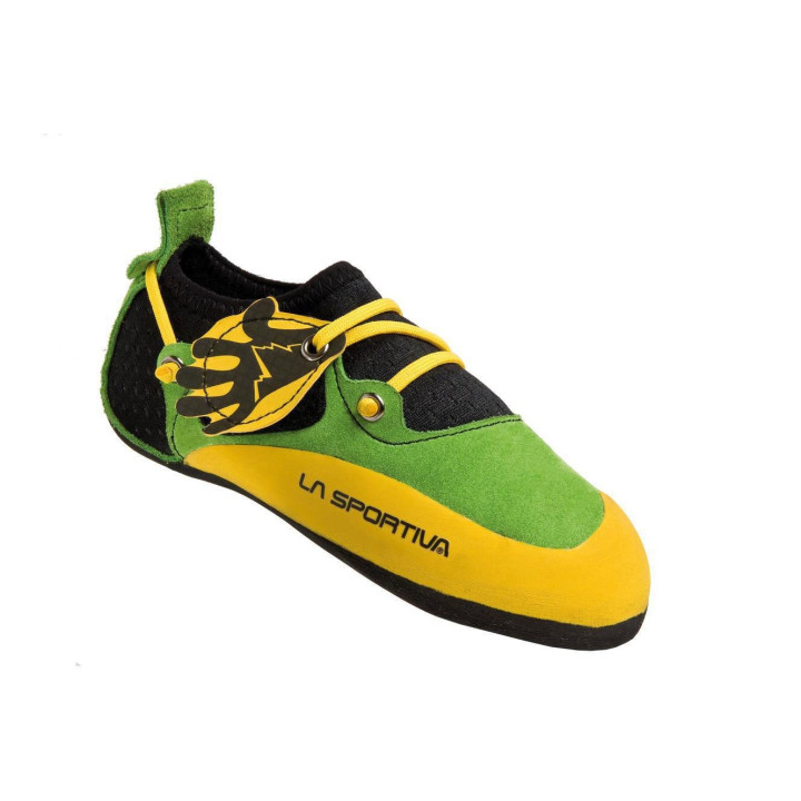 Buty wspinaczkowe LA SPORTIVA Stickit lime/yellow dziecięce