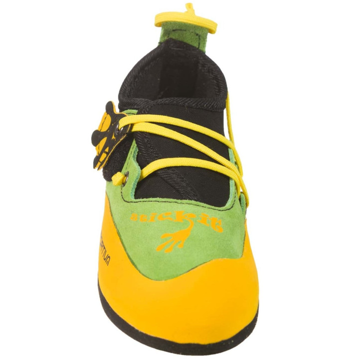 Buty wspinaczkowe LA SPORTIVA Stickit lime/yellow dziecięce