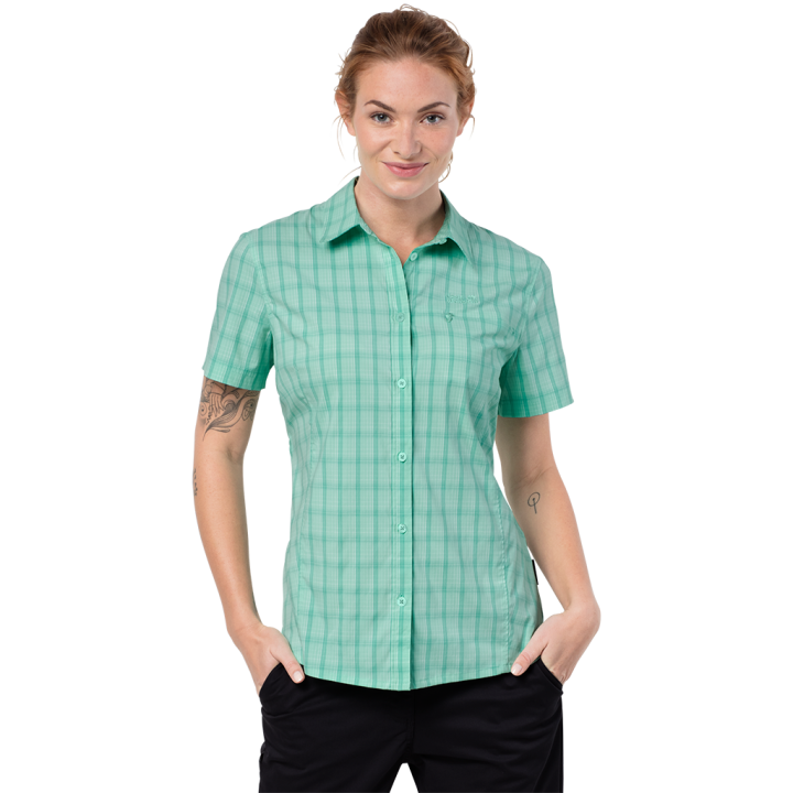 Koszula JACK WOLFSKIN CENTAURA STRETCH VENT SHIRT W pale mint