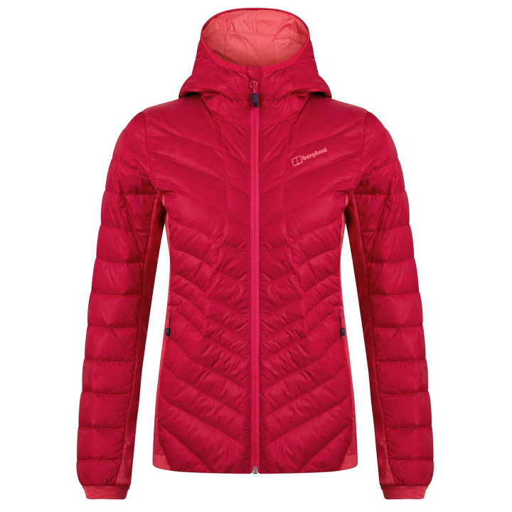 Kurtka BERGHAUS WOMEN'S TEPHRA STRETCH REFLECT DOWN INSULATED red