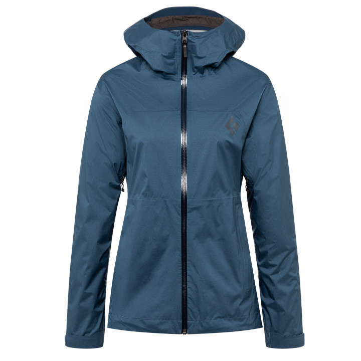 Kurtka BLACK DIAMOND Women Stormline Stretch Rain Shell ink blue