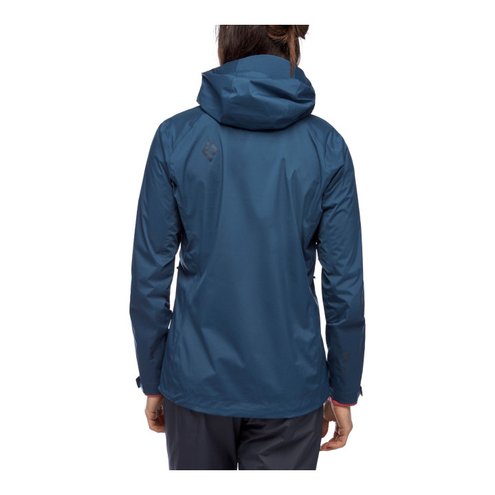 Kurtka BLACK DIAMOND Women Stormline Stretch Rain Shell ink blue