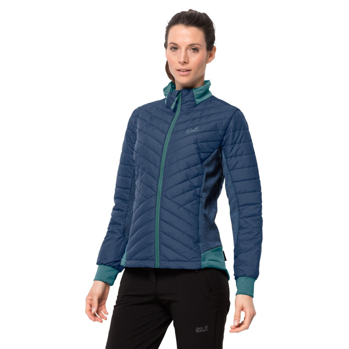 Kurtka JACK WOLFSKIN AURORA SKY 3IN1 WOMEN celestial blue