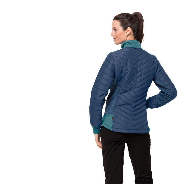 Kurtka JACK WOLFSKIN AURORA SKY 3IN1 WOMEN celestial blue