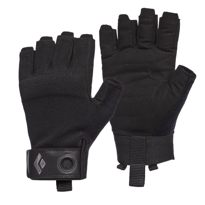 Rękawiczki BLACK DIAMOND CRAG HALF-FINGER GLOVES black