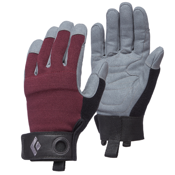Rękawiczki BLACK DIAMOND Women's Crag Gloves bordeaux