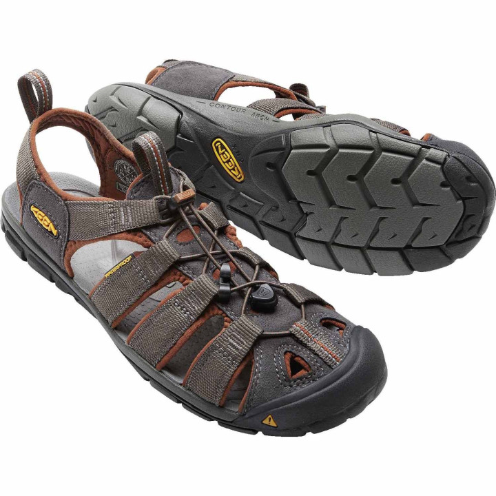 Sandały KEEN Clearwater CNX Men raven/tartoise shell